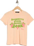 Junk Food Beatles Strawberry Fields Graphic T-Shirt