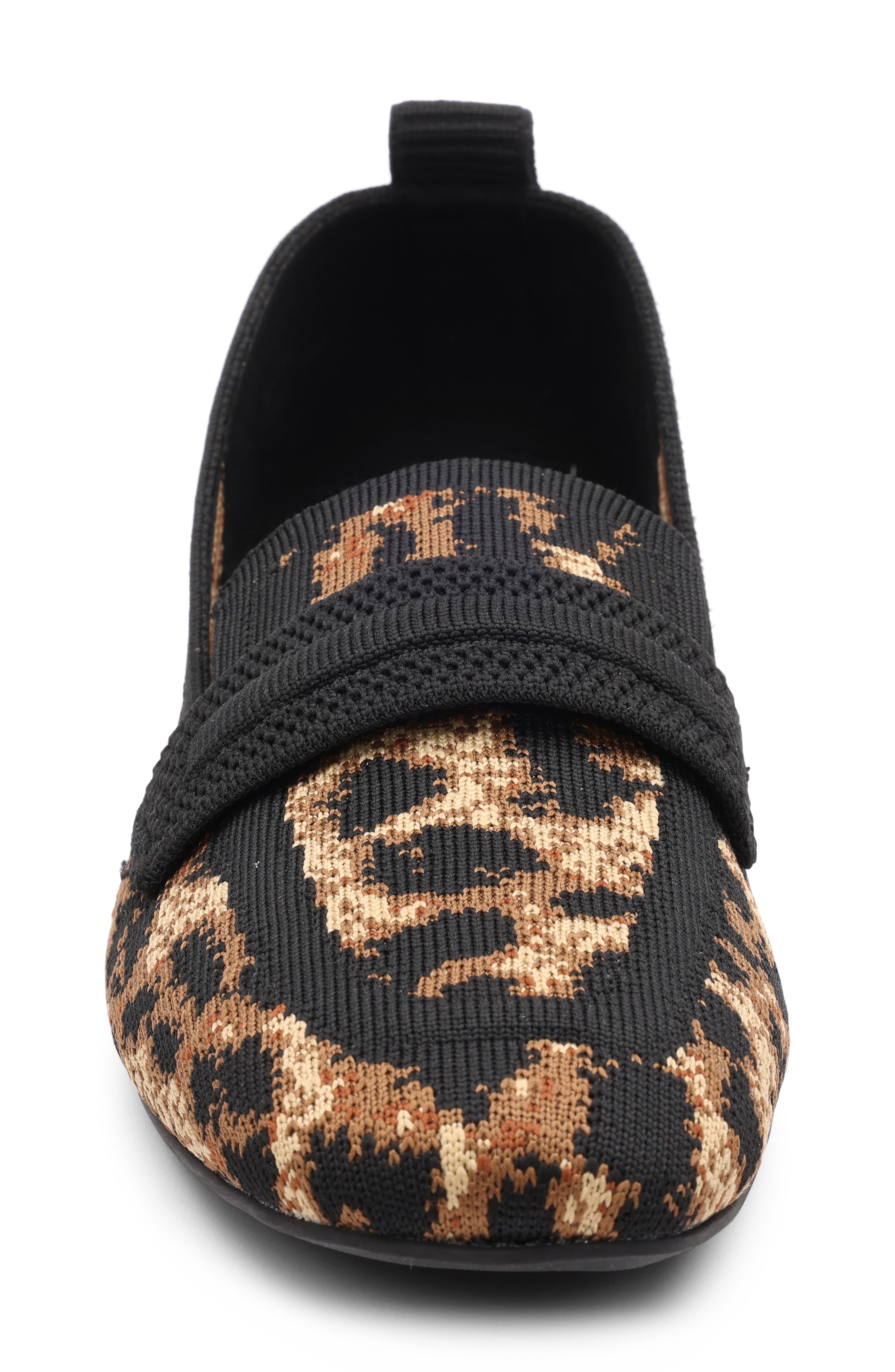 Sanctuary Blast Knit Loafer, Alternate, color, Black/ Brown