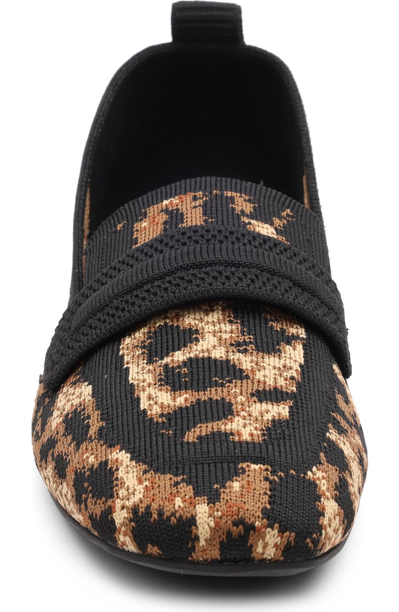 Sanctuary Blast Knit Loafer, Alternate, color, Black/ Brown