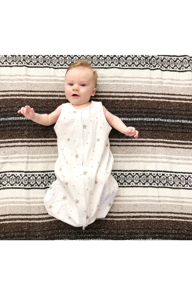 Ely's & Co. Baby Wearable Blanket - Baby Sleep Sack 2 Pack, Alternate, color, Grey Stars