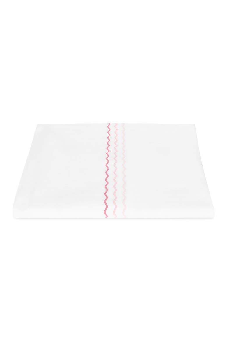 Axel Embroidered Duvet Cover, Main, color, PINK