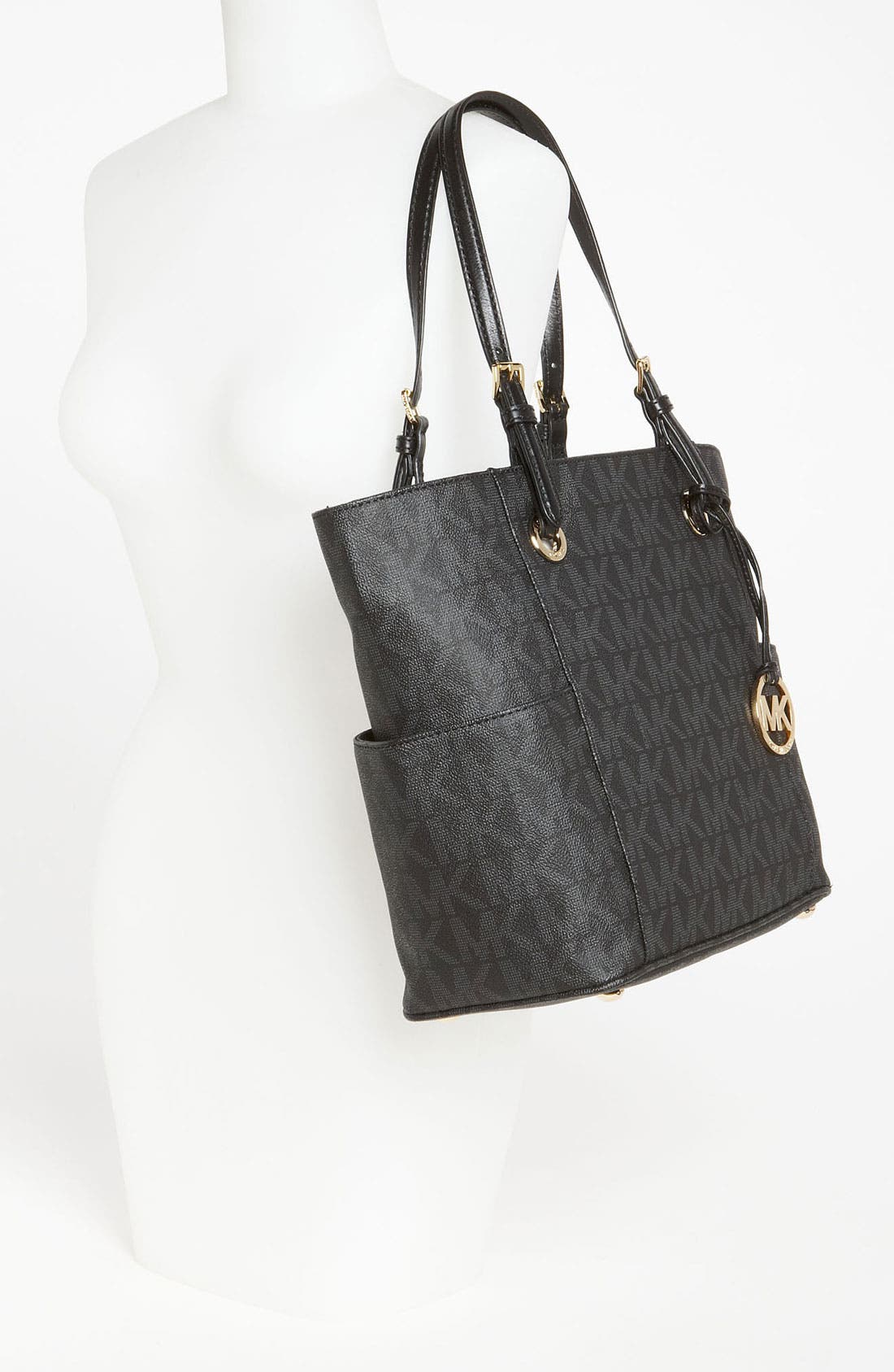 MICHAEL Michael Kors 'Jet Set Signature' Tote, Alternate, color, 