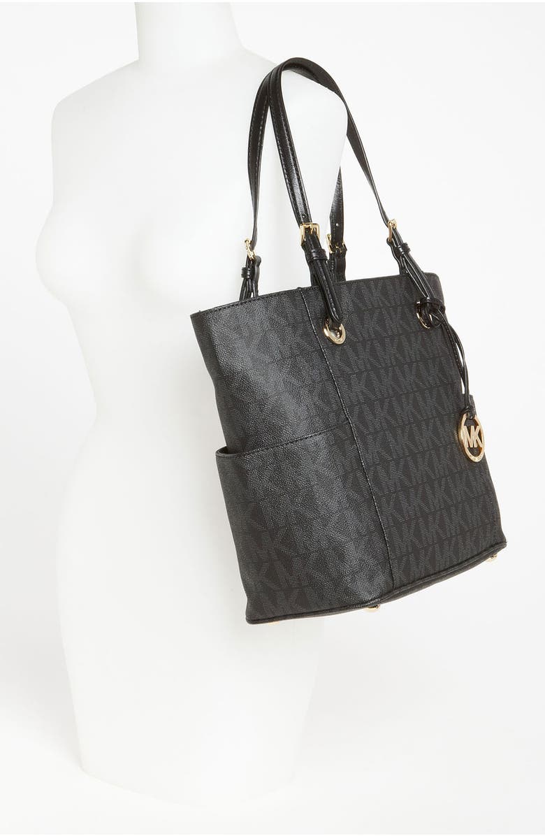 MICHAEL Michael Kors 'Jet Set Signature' Tote, Alternate, color,