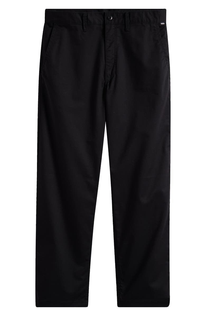 Vans Authentic Loose Fit Chinos, Alternate, color, Black