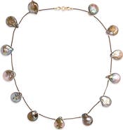 Isshi Desnuda Freshwater Pearl Station Necklace