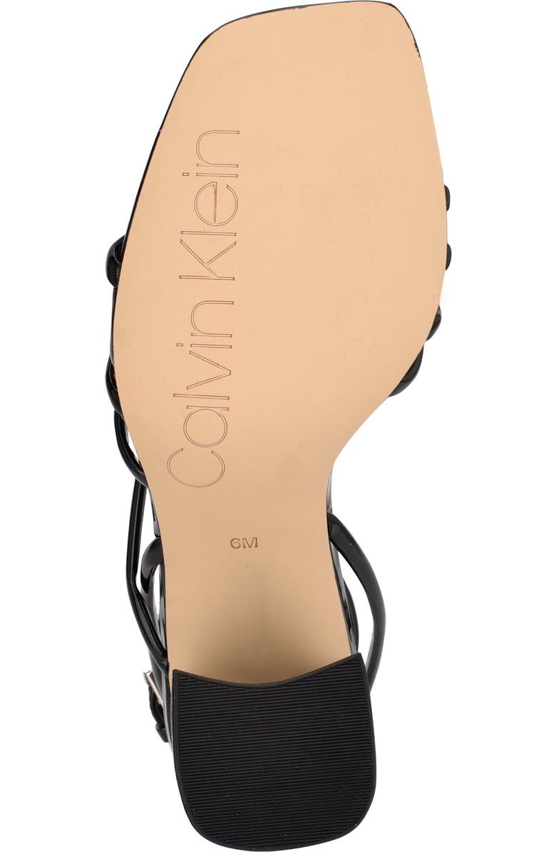 Calvin Klein Quen Ankle Strap Sandal, Alternate, color,