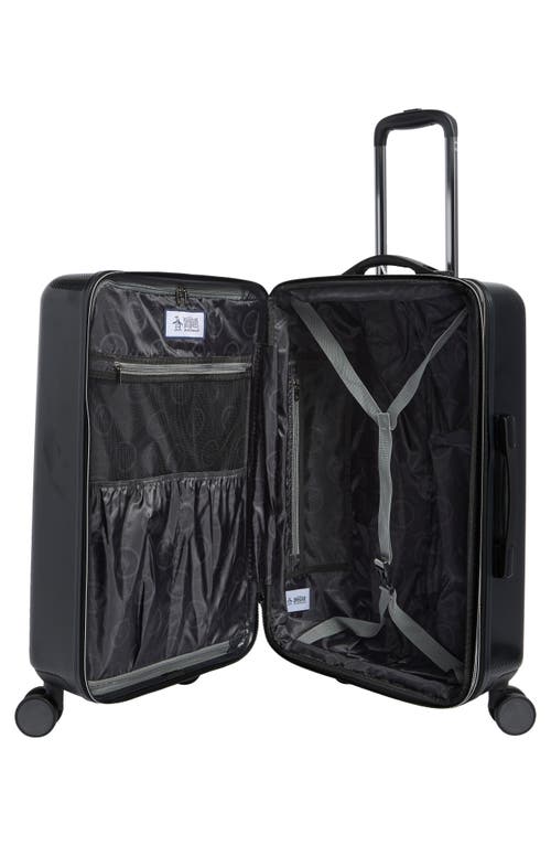 Original Penguin Dexter 25-inch Hardside Spinner Luggage In Black