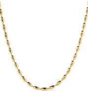 Ana Luisa Ball Chain Necklace - Capri