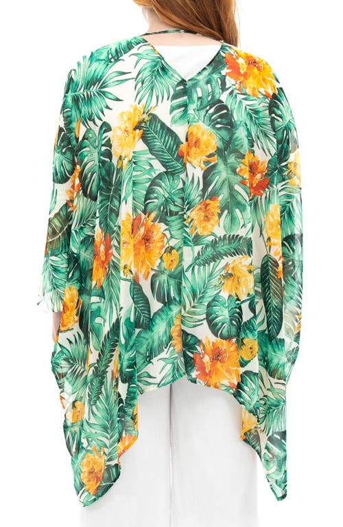 NINA LEONARD NINA LEONARD SEMI SHEER OPEN FRONT TOPPER 