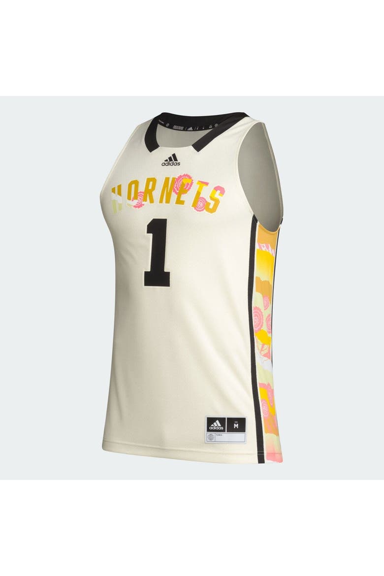 Men's adidas #1 Khaki Alabama State Hornets Honoring Black Excellence Basketball Jersey, Alternate, color, Khaki