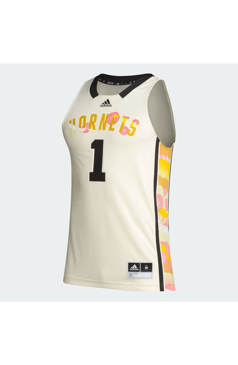 adidas Men's adidas #1 Khaki Alabama State Hornets Honoring Black Excellence Basketball Jersey, Alternate, color, Khaki