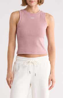 Row Cotton Blend Ribbed Tank