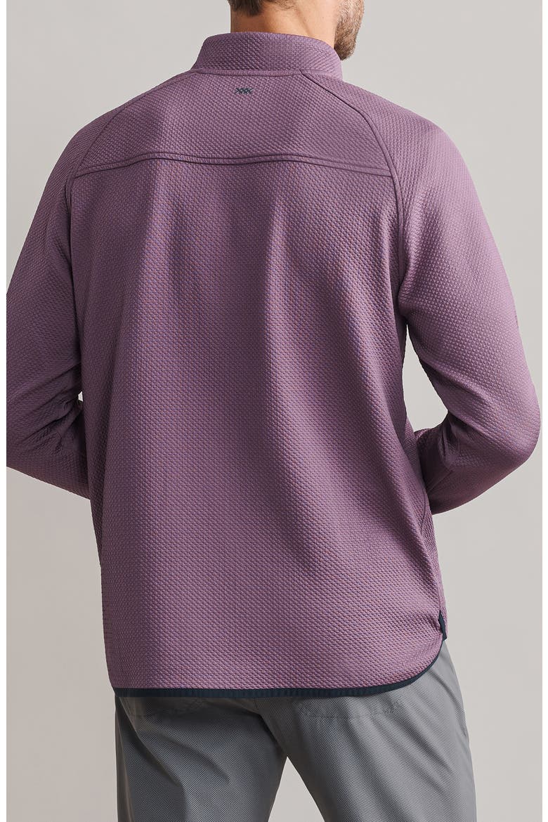 Founders Golf Quarter Zip, Alternate, color, SHADOW PLUM/TRUE NAVY