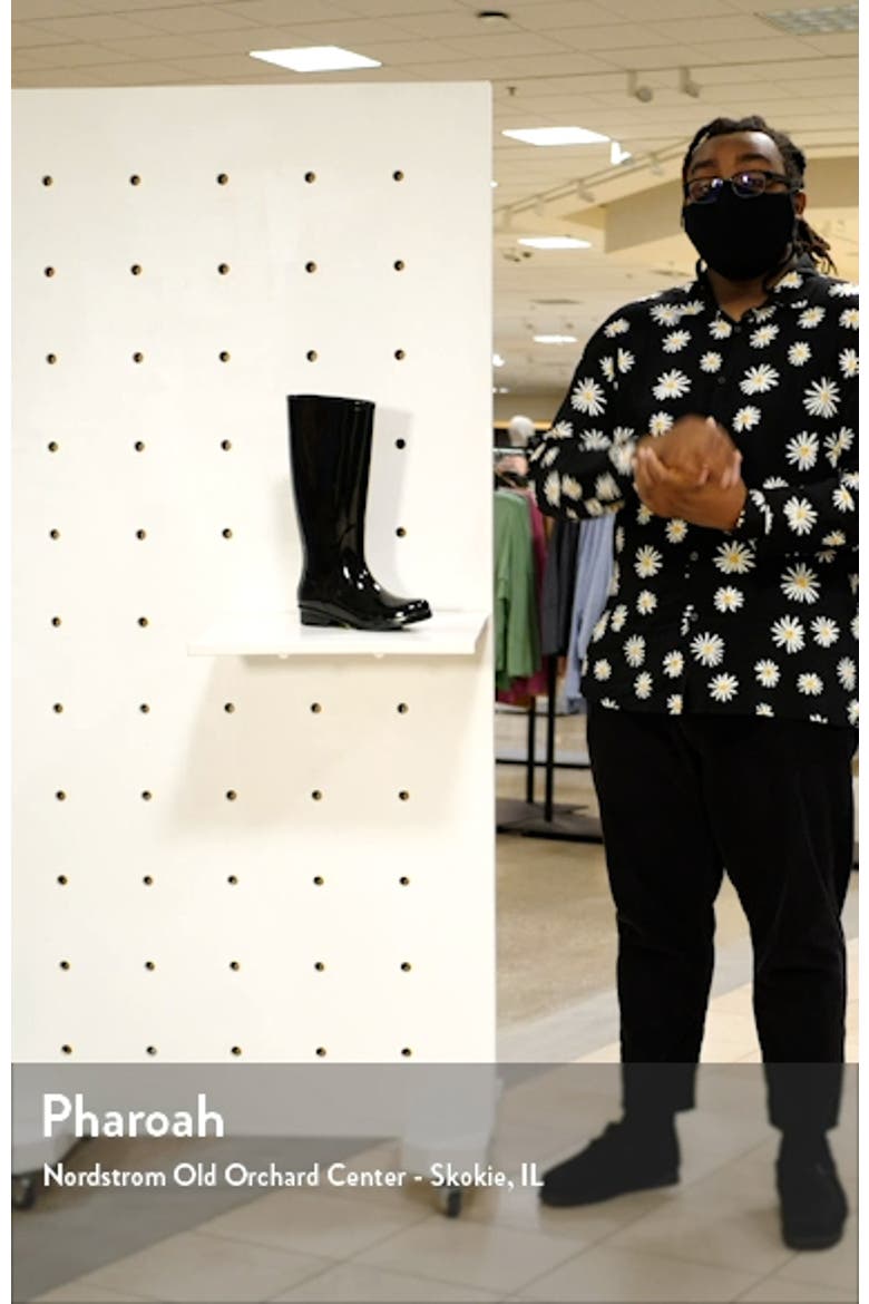 Polished Waterproof Tall Rain Boot video
