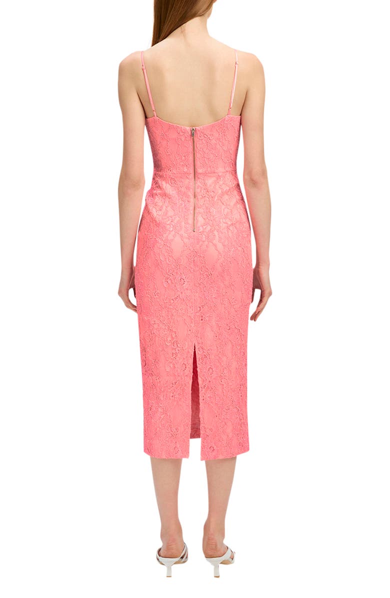 Bardot Hadley Lace Midi Dress, Alternate, color, 