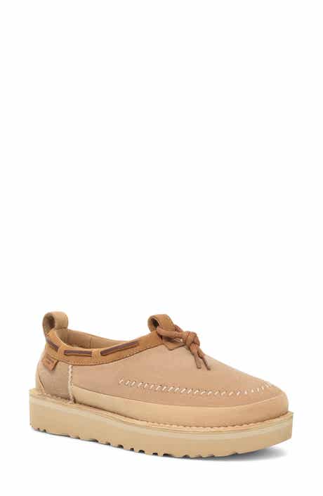 UGG® Gender Inclusive Tasman Crafted Regenerate Genuine Shearling Lined Slipper