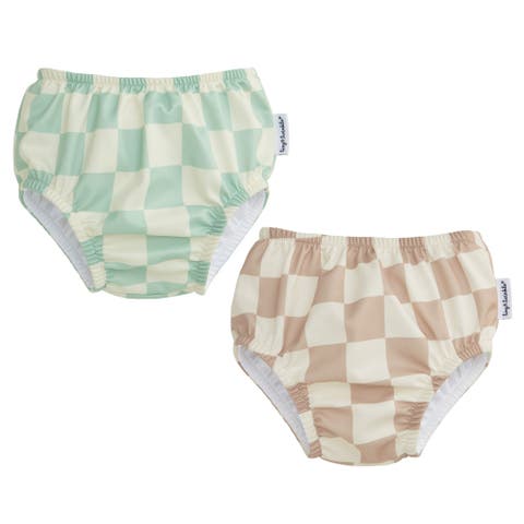 Reusable UPF 50+ Pull-Up Swim Diapers -  2-Pack
