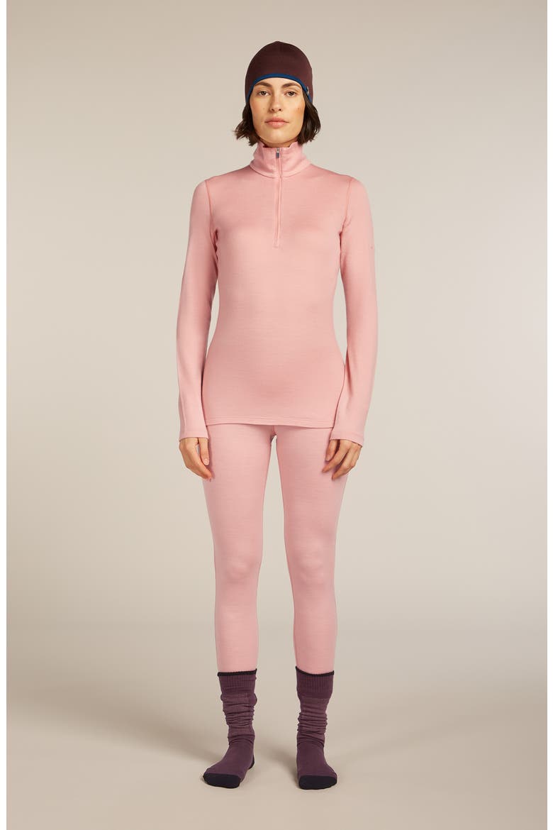 260 Oasis Tech Merino Wool Half Zip Pullover, Alternate, color, BLUSH