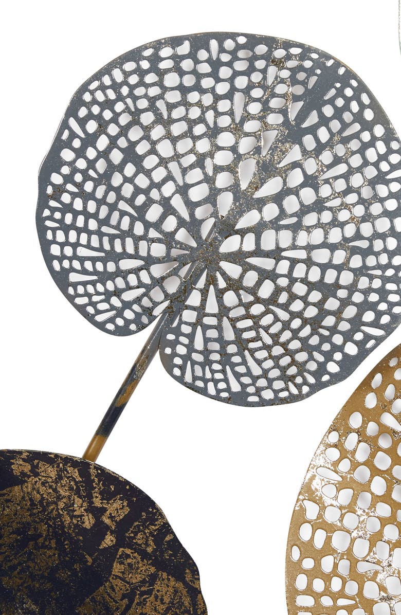 WILLOW ROW Multicolor Iron Modern Wall Decor, Alternate, color, 