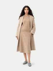 Gobi Cashmere A-Line Cashmere Knitted Skirt