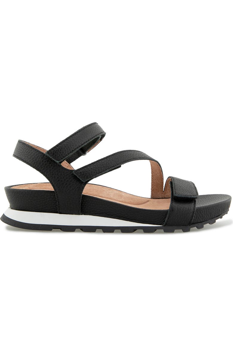 Jambu Liza Casual Wedge Sandal, Alternate, color, Black