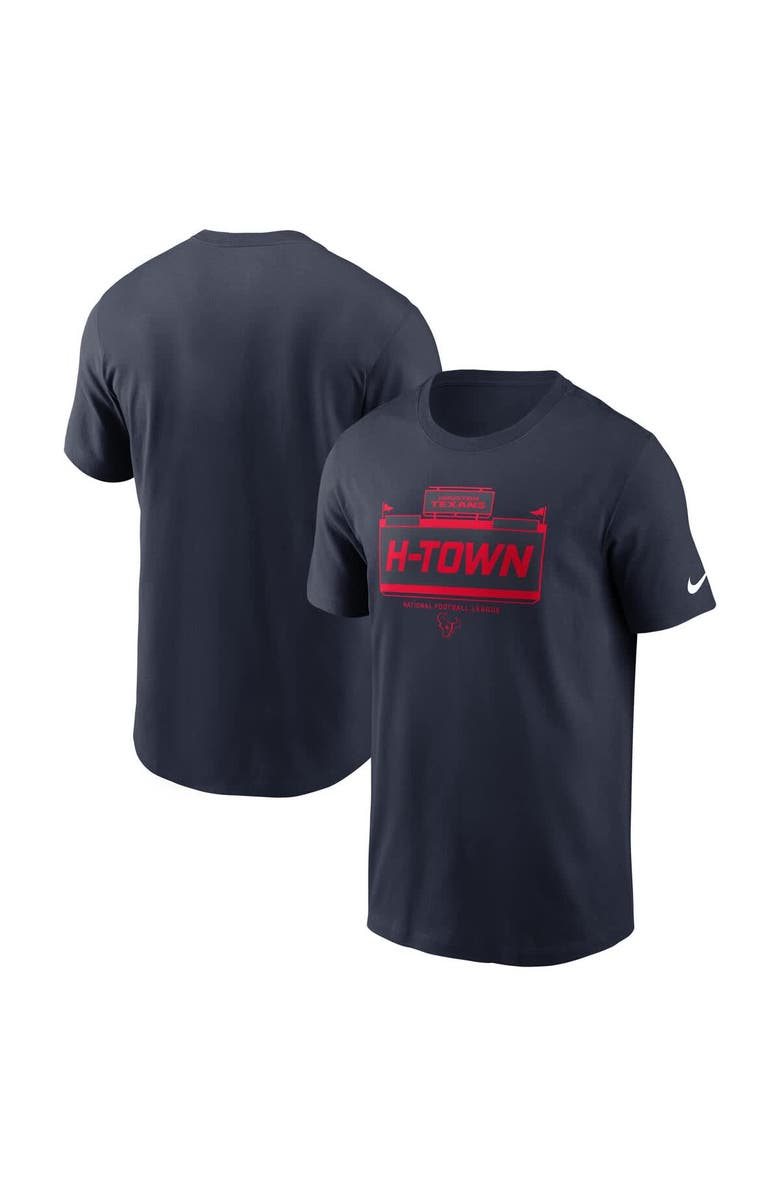 Nike Men's Nike Navy Houston Texans Primetime Local Essential T-Shirt, Main, color, Navy