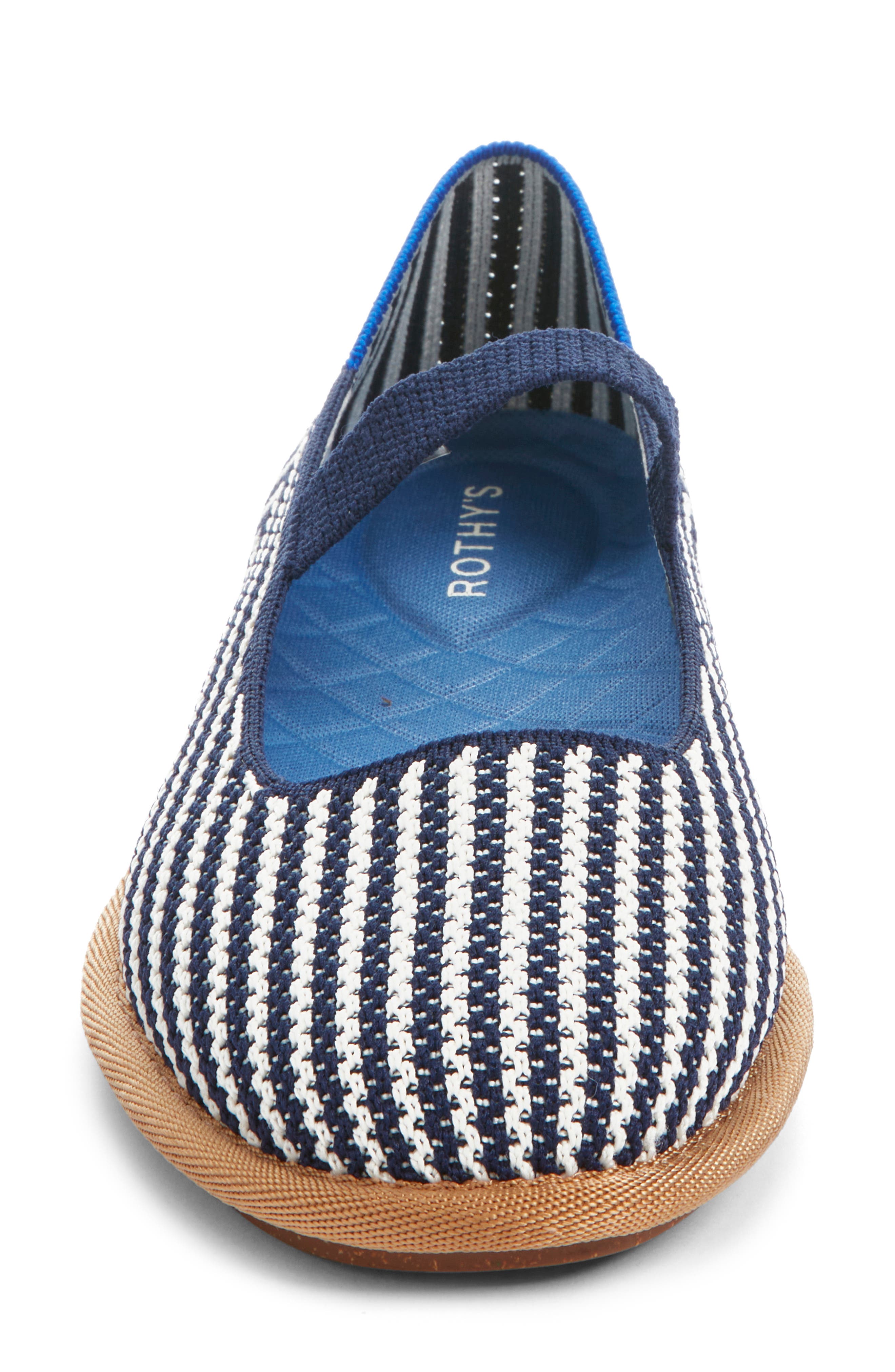 Cruiser Mary Jane Flat, Alternate, color, BLACKBERRY STRIPE