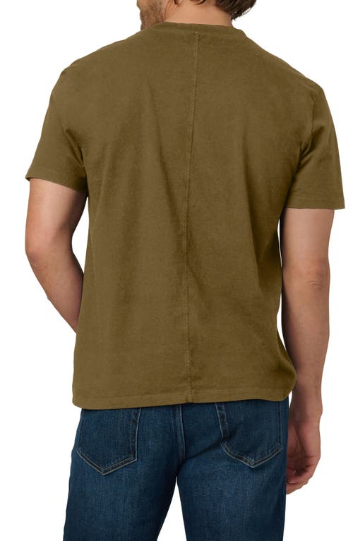 Joe's Bespoke Crewneck T-shirt In Green