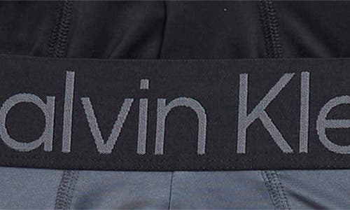 Calvin Klein 3-pack Hip Briefs In Ii8 Turbulence/red
