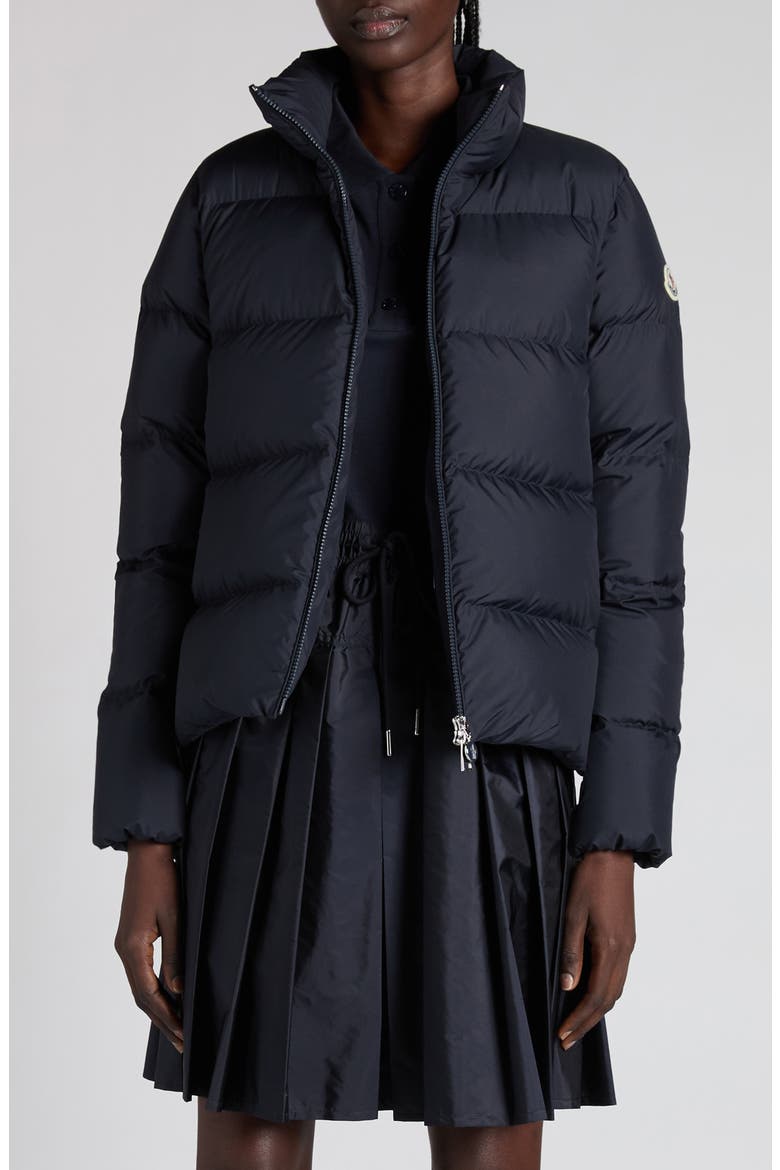 Mauzun Down Puffer Jacket, Main, color, DARK NAVY BLUE