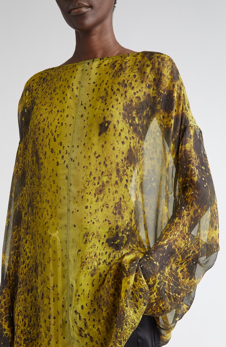 Rick Owens Eclipse Silk Tunic, Alternate, color,