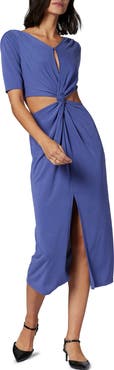 Equipment Genevieve Side Cutout Dress
