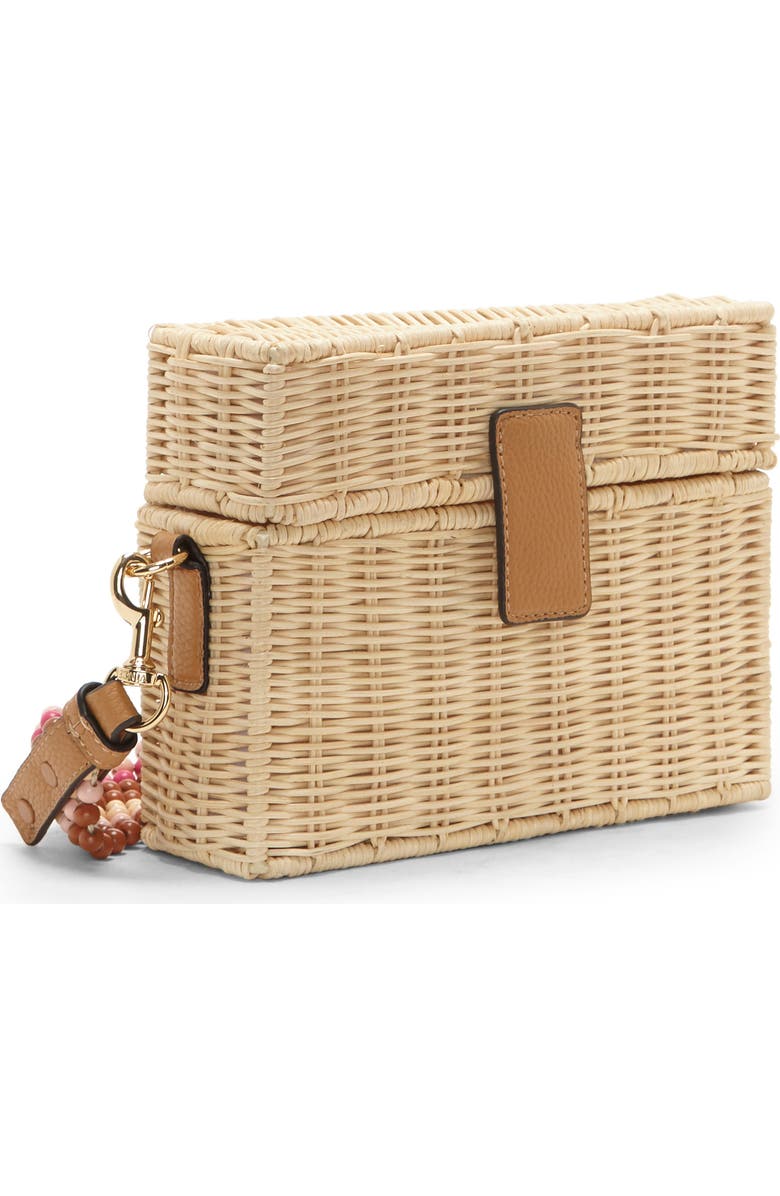 Vince Camuto Hale Wicker Crossbody Bag, Alternate, color,