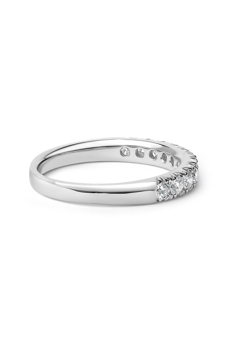 14K Gold 1/2 Cttw Round Diamond 11 Stone Classic Band, Alternate, color, White