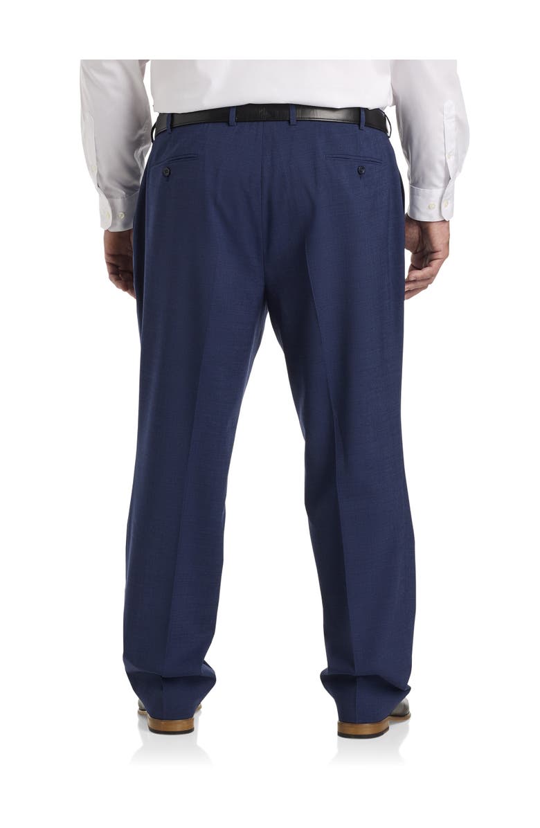 JV Reflex Big
Tall Textured Suit Pants, Alternate, color, Navy