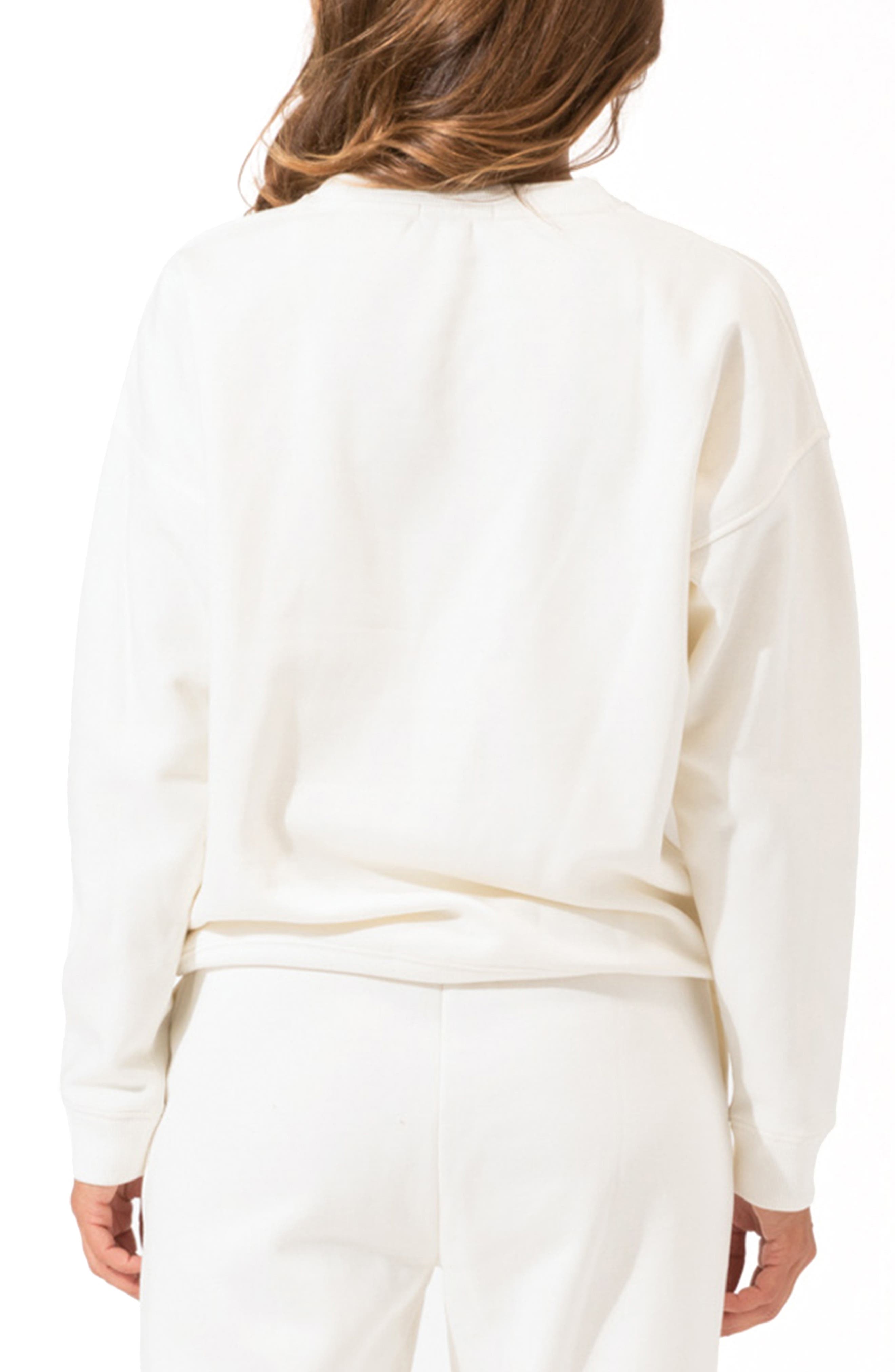 Invincible Organic Cotton Blend Fleece Sweatshirt - image 4