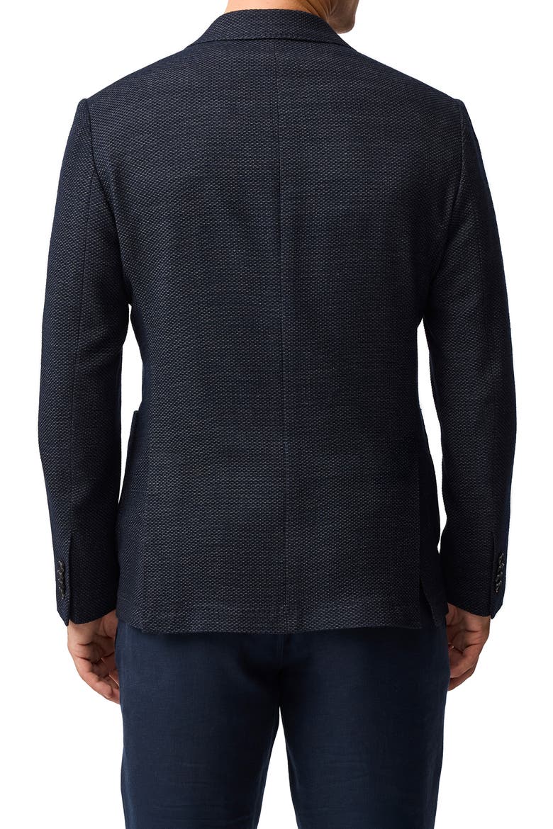 Haldon Regular Fit Stretch Wool & Cotton Sport Coat, Alternate, color, MIDNIGHT