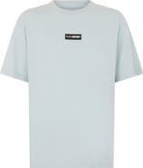 PLEIN SPORT Slub Cotton T-Shirt Scratch Men