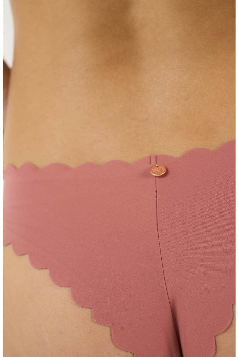 Skin Low Waist Maternity Tanga, Alternate, color, Dusty Pink