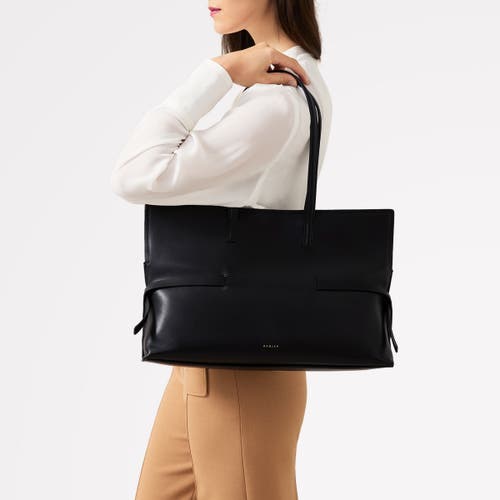 Radley London Fleet Street Large Open Top Shoulder Bag In Black