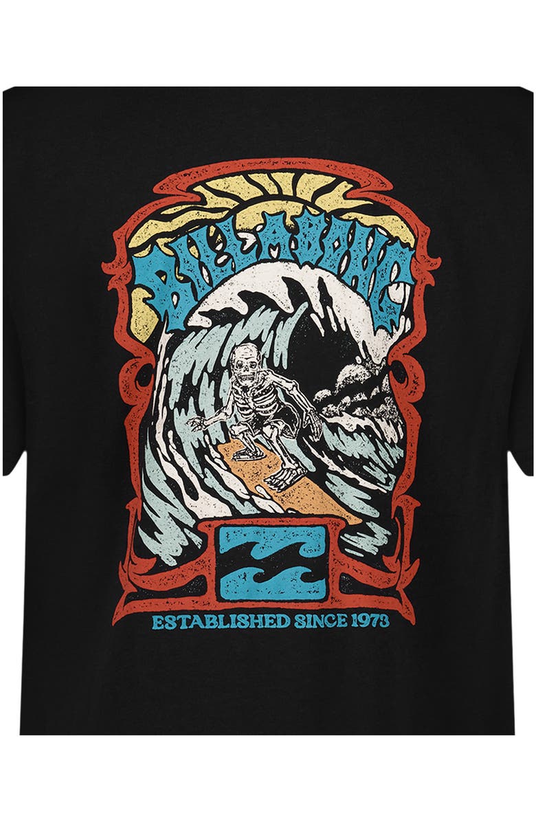 Billabong Kids' Surf Skelly Graphic T-Shirt, Alternate, color, Black