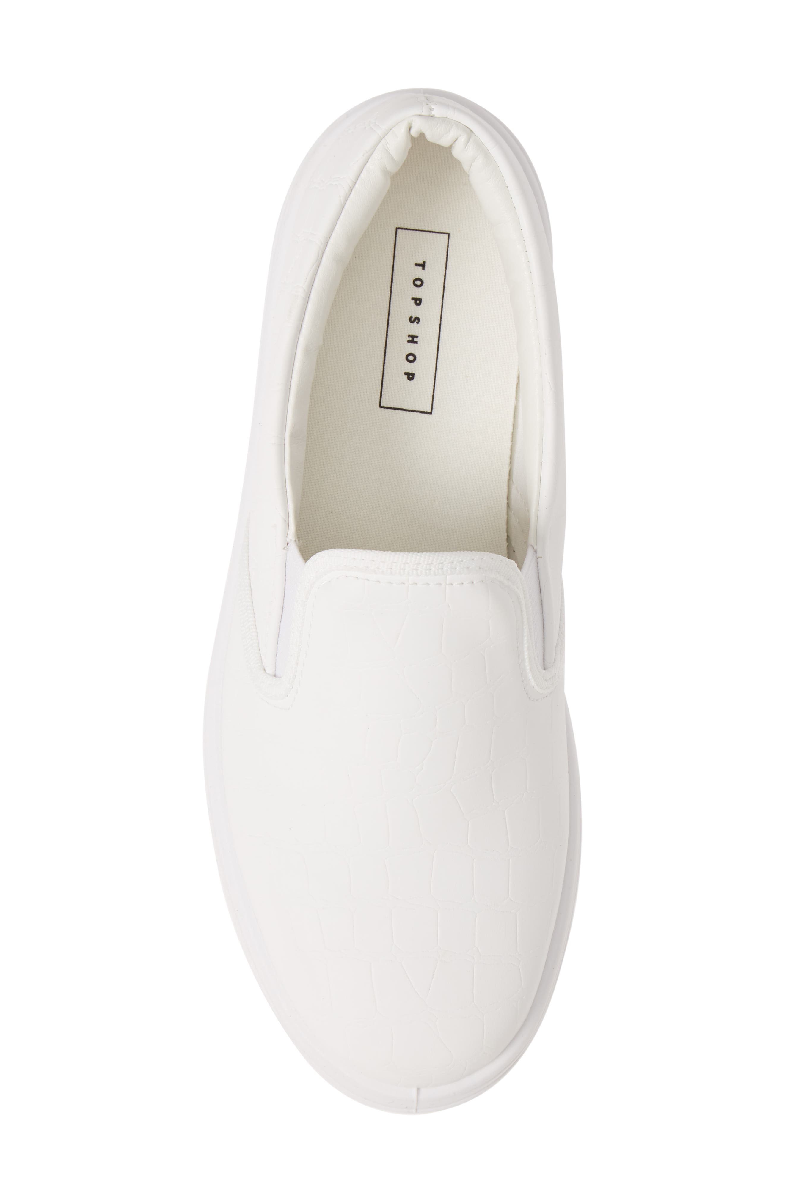 Topshop Platform Sneaker, Alternate, color, 