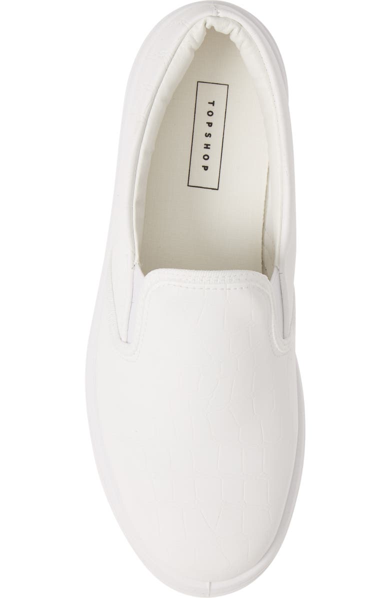 Topshop Platform Sneaker, Alternate, color,