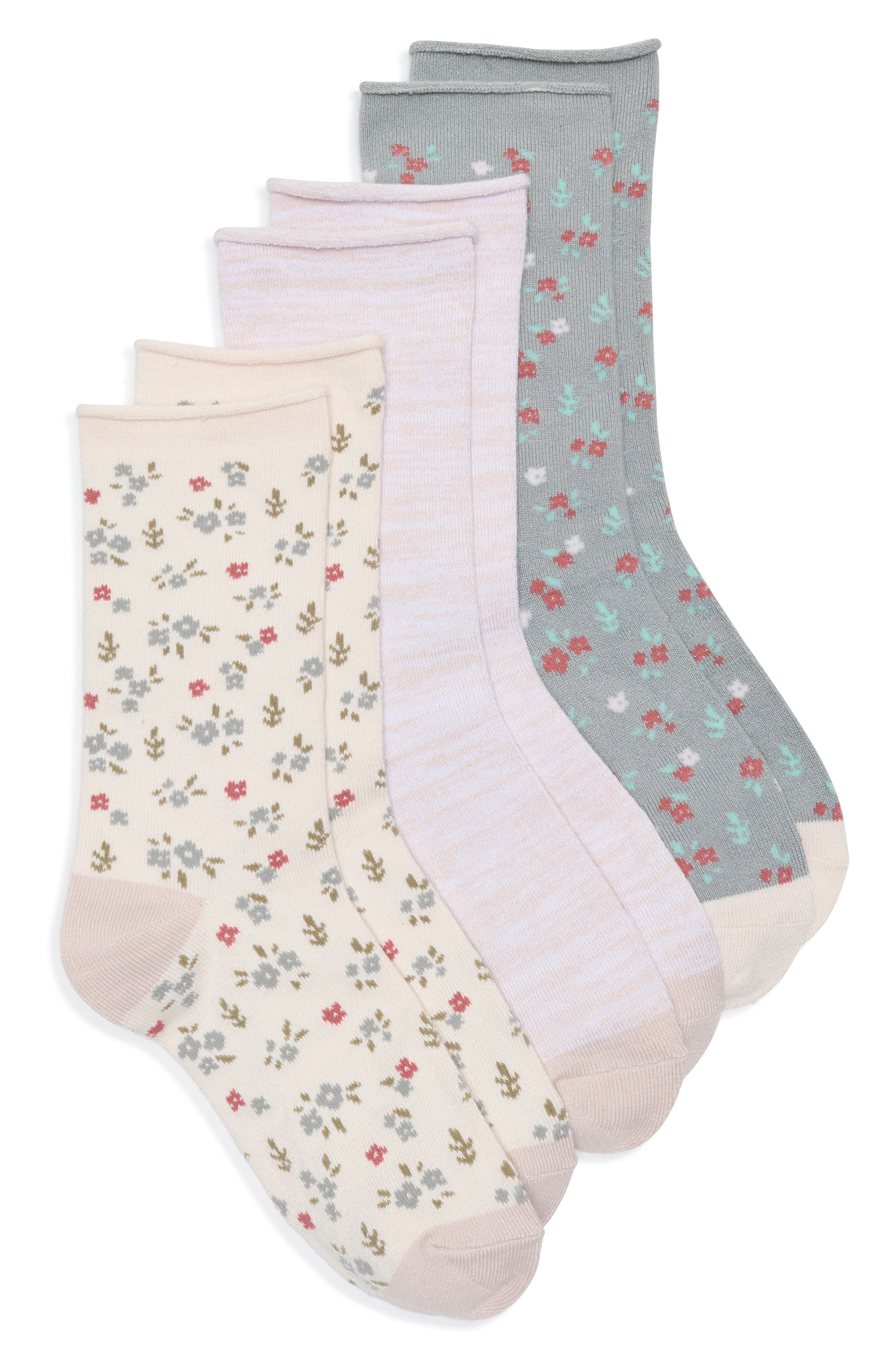 Lemon 3-Pack Crew Socks