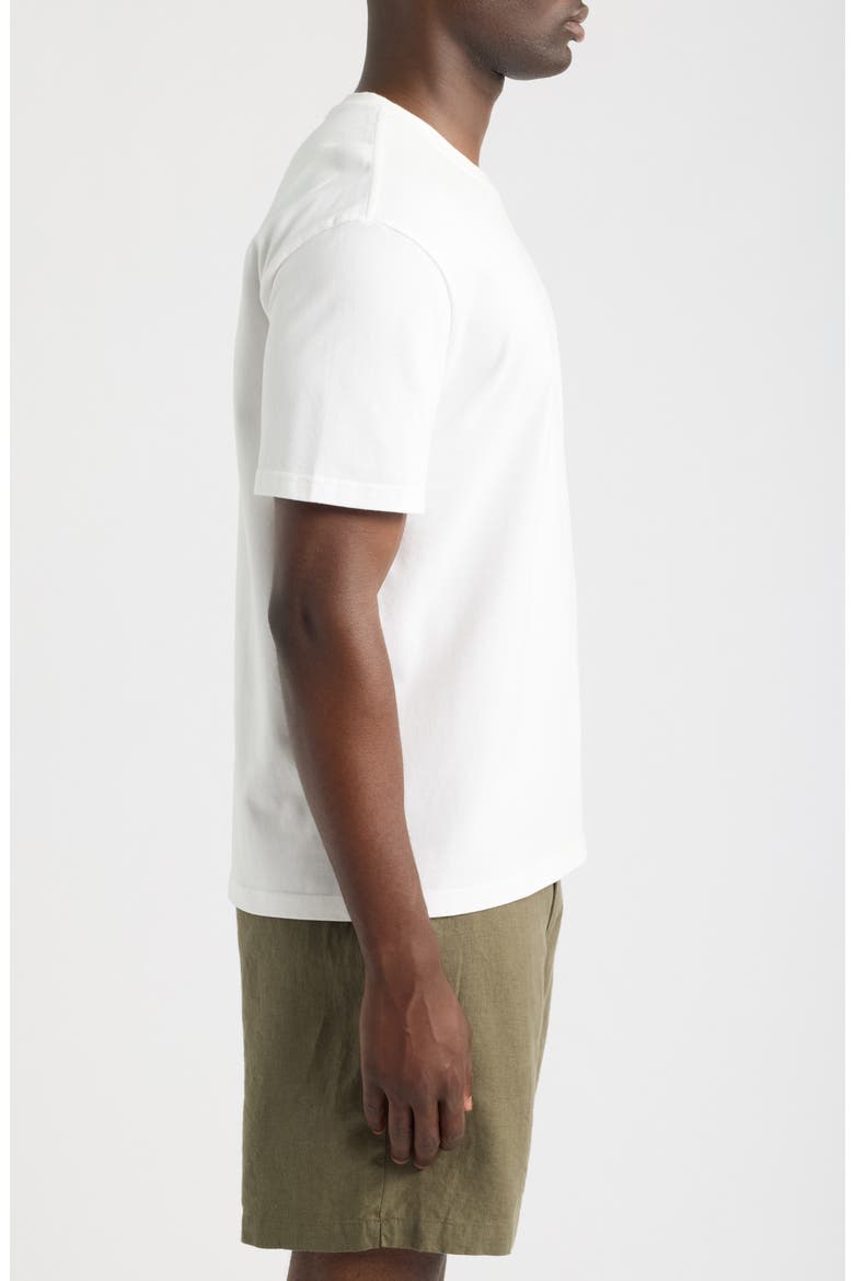 Luxe Jersey Relaxed T-shirt, Alternate, color, BRIGHT WHITE