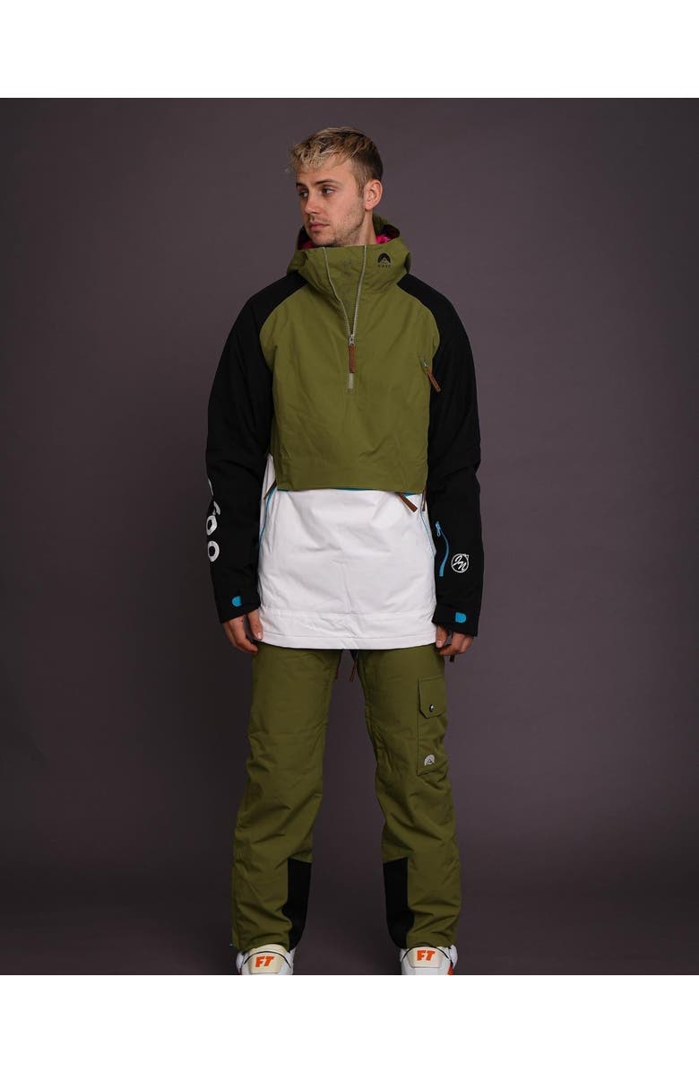 OOSC Fresh Pow Men's Ski & Snowboard Pants - Khaki, Alternate, color, 