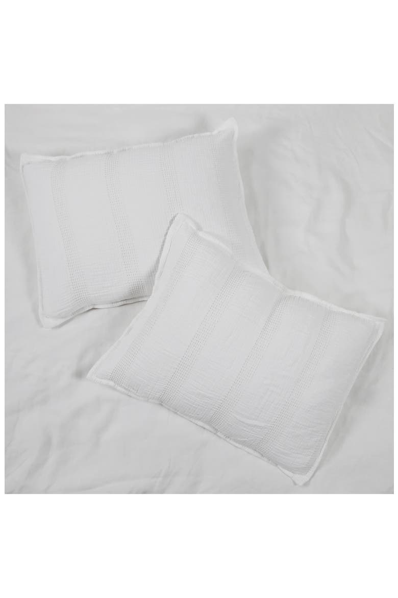 Nantucket Sham, Alternate, color, WHITE