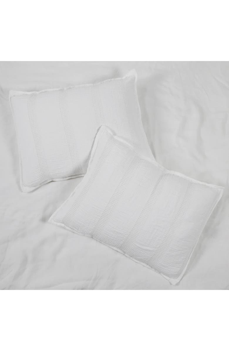 Pom Pom at Home Nantucket Sham, Alternate, color, White