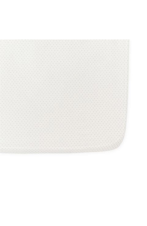 Pin Dot Organic Cotton Crib Sheet