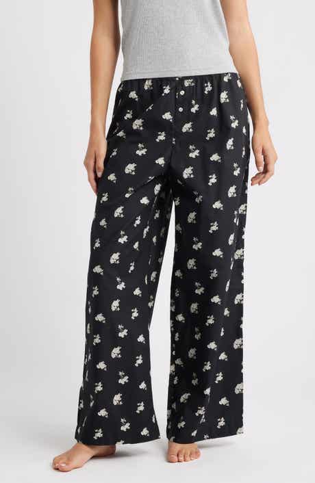Open Edit Cotton Boxer Sleepwear Pants